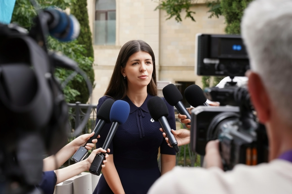 nervous business media interview